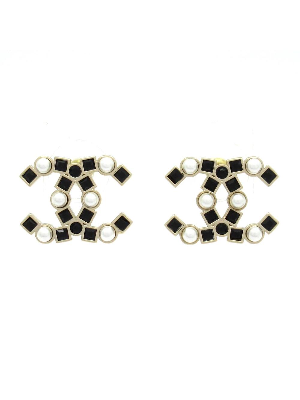 Chanel Coco Gold Black White Hardware #279034C80B